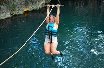 Cancun Best ATV Tour, Ziplines and Cenote Swim with Lunch