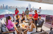Dubai Harbour Super Yacht Experience with gourmet & Drinks 