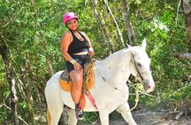 Horseback, ATV´s, Ziplines, Cenote, Hanging bridge Lunch and Round Trip Included