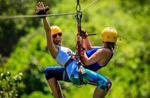 Jaco Jungle Zipline & Waterfall Tractor Tour