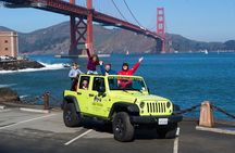 San Francisco City Tour Open-air Jeep