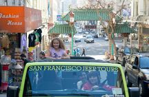 San Francisco City Tour Open-air Jeep