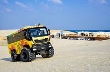 Monster Bus desert adventure: Dune bashing and sandboarding