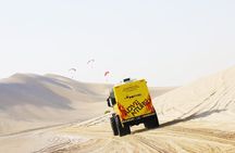 Monster Bus desert adventure: Dune bashing and sandboarding