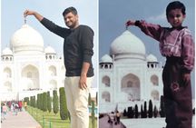 Private Taj Mahal Agra fort Day Trip from Delhi By Car 