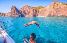 Guided day by boat in Carloforte with snorkelling and aperitif
