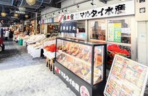 Enjoy Foods and Drink! Walking Downtown of Sapporo with Ken-san. 