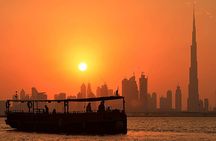 Burj Khalifa Sunset Tour in Wooden Boat with Transfers