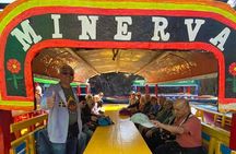 Xochimilco floating gardens, Coyoacan and UNAM murals