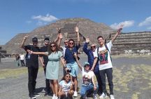 Teotihuacan and Basilica of Guadalupe with mezcal, tequila & handcrafts