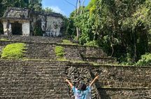 Palenque Archaeological site from Villahermosa City or airport