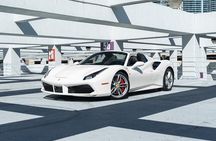 Ferrari 488 Spider Driving