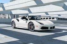 Ferrari 488 Spider Driving