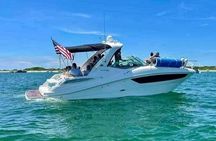 Yacht party cruise in St. Petersburg to Shell Key