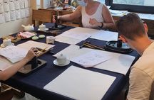 Write a Meaningful Korean Calligraphy Scroll in Insadong