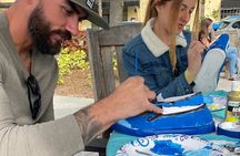 Sneakers Painting Class in Celebration Town