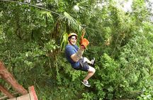 Great Adventure in middle of the Jungle. ATV experience, Ziplines and cenote