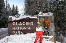 Winter Glacier National Park Scenic Driving Tour