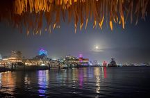 Original Destin Tikis Harbor Lights Cruise through Destin Harbor