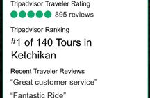 Ketchikan Electric Bike and Rain Forest Hike Ecotour