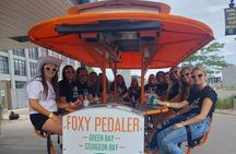 Foxy Pedaler Green Bay Party Bike Private Tour
