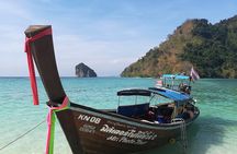 Private Half-Day Krabi Four Islands Tour with long-tail Boat
