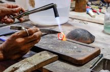 Bali Traditional Silver Jewelry Making Class and Temple Visit 