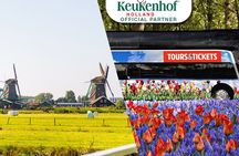 Amsterdam: Windmills, Marken, Volendam and Guided Keukenhof Visit