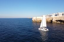 Guided Tour by Catamaran with Aperitif from Polignano a Mare