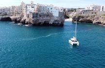 Guided Tour by Catamaran with Aperitif from Polignano a Mare