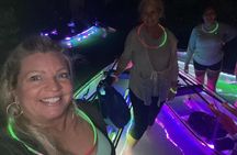 Illuminated Clear Kayak LED Glow Nights Paddle