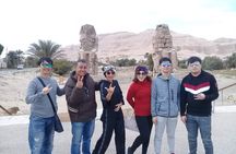  luxor in two half days & English Tour Guide and air-con car