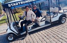 Gdansk: 2H City Sightseeing Tour LIVE GUIDED by Buggy/Golf cart