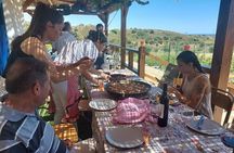 Chefcooking Paella from our Andalusian Grandmother at a Family Farm