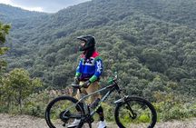 Epic MTB ride at Guadalajara forest. 