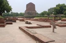 From Varansi: Day Tour to Sarnath with Boating and Ganga Aarti