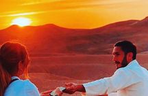 WOW dinner at Agafay Desert with Sunset from Marrakech