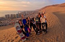 Sandboard activity in Iquique with transfer