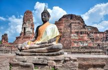 Sunset Selfie Boat Ride at Ayutthaya with A World Heritage Reside