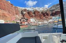 Half Day Premium Catamaran Cruise in Santorini including Oia