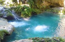 Konoko Falls & Park, Blue hole and Scotchies Tour with Shopping