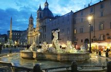 Rome at the Sunset; Navona, Trevi Fountain, Pantheon and more