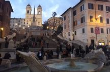 Rome at the Sunset; Navona, Trevi Fountain, Pantheon and more