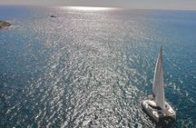 Santorini: Special Occasions Catamaran Cruise, All Inclusive