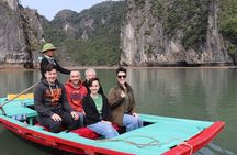 PRIVATE TOUR HALONG BAY ONE DAY with Cave, Kayaking, Bamboo Boat