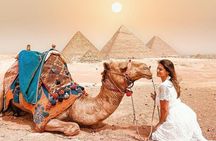Pyramids of Giza And Cairo Tour By Bus from Sharm 