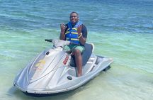 Blue Water Jet Ski and Margaritaville day vibes.