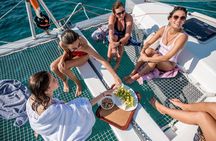 Athens Private Full day Catamaran cruise with meal & drinks