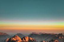 Mount Sinai and St Catherines Monastery from Sharm El Sheikh