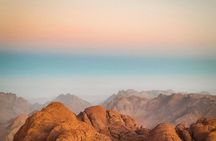 Mount Sinai and St Catherines Monastery from Sharm El Sheikh